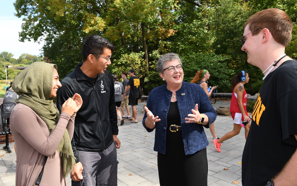 TU President Kim Schatzel