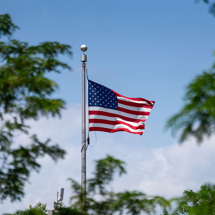 Image of the American flag