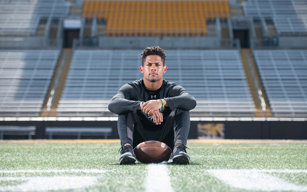 Shane Leatherbury sitting