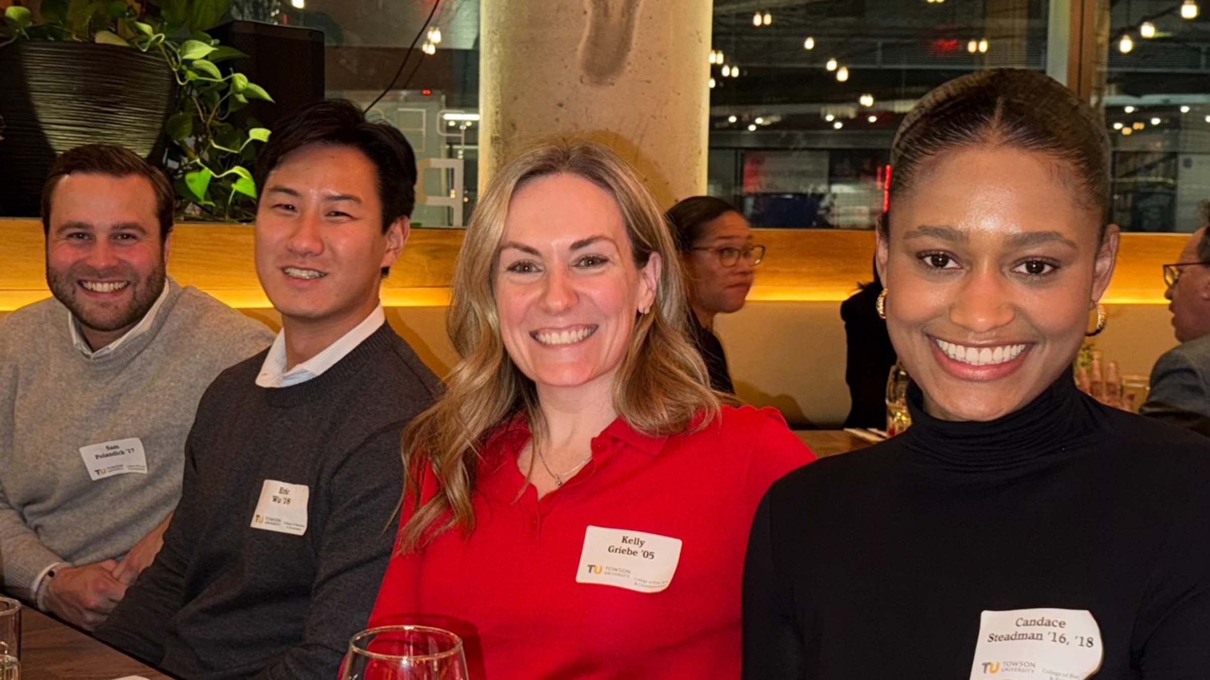 Sam Polandick, Eric Wu, Kelly Griebe, Candace Steadman