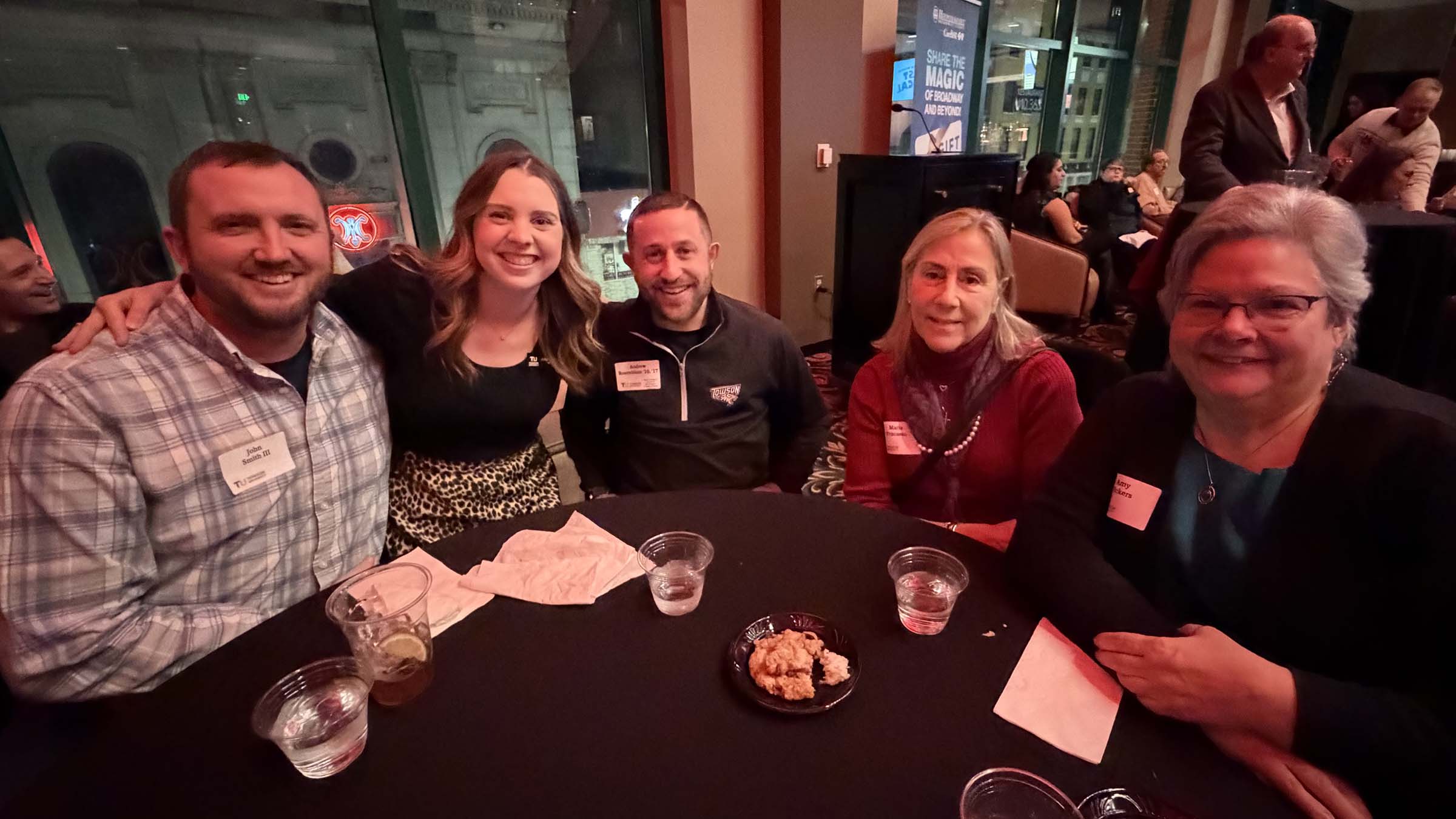  John Smith III, Angelina Davis, Andrew Rosenblum, Maria Fracasso, Amy Vickers. 