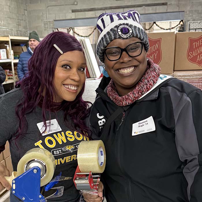 LeChez Solages and Shannon Bogle