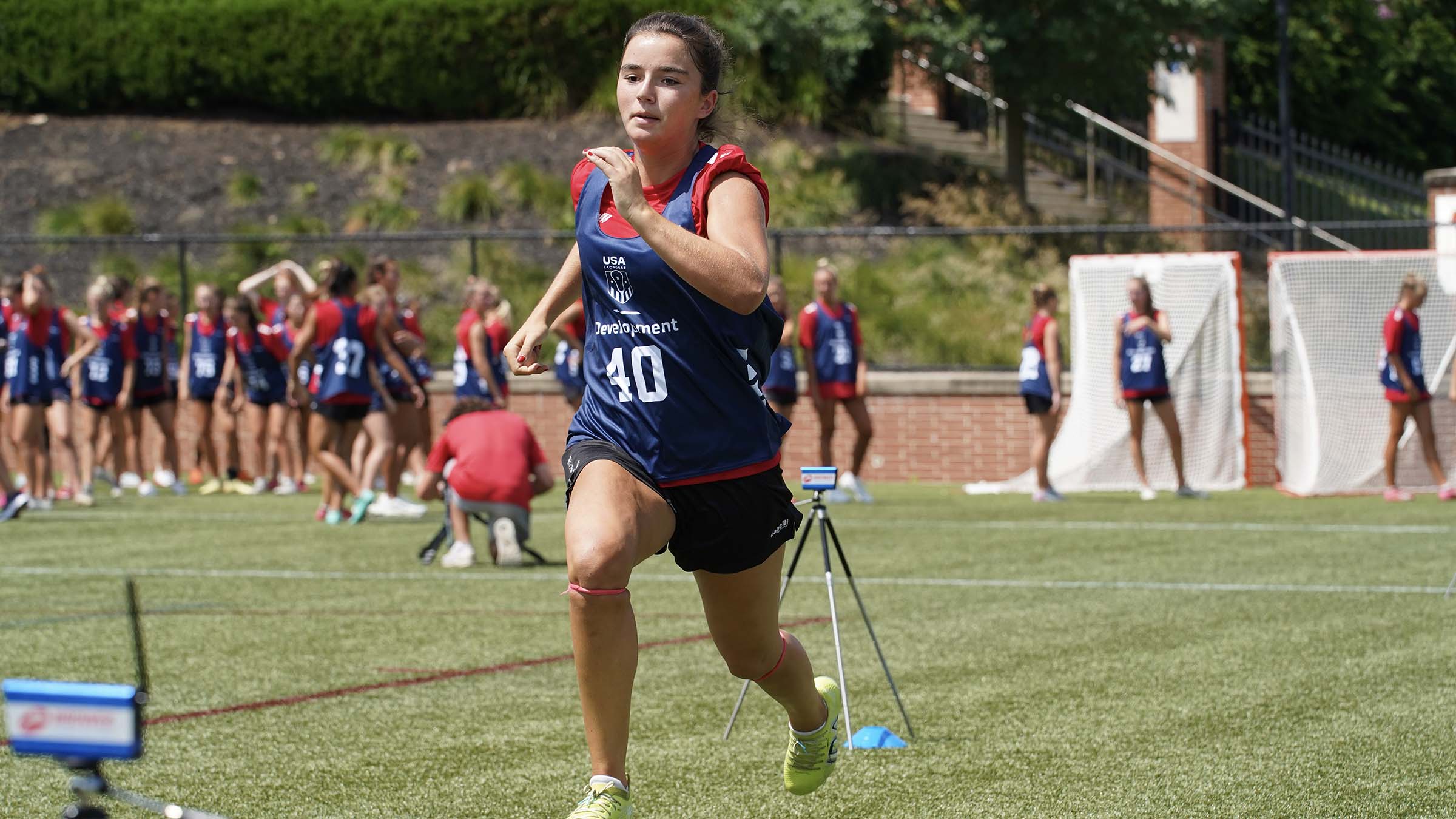 Lacrosse player