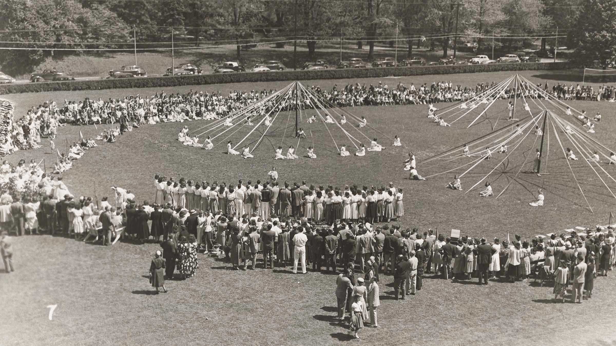 May Day, 1915 on Towson’s campus