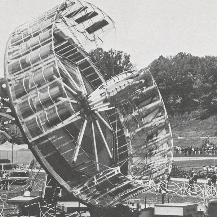 A ride at Towson State College’s 1974 Springfest celebration