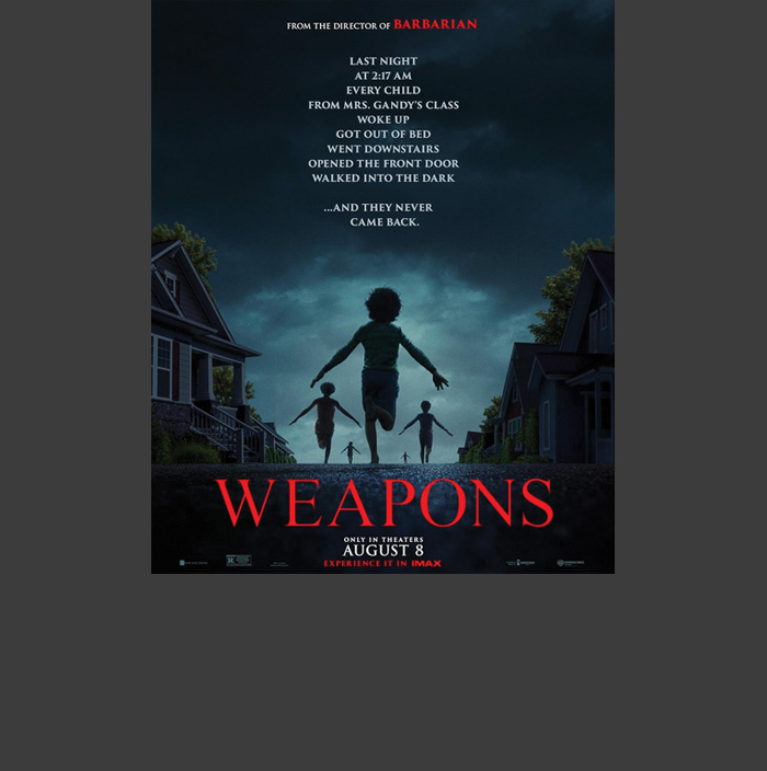 Weapons movie poster