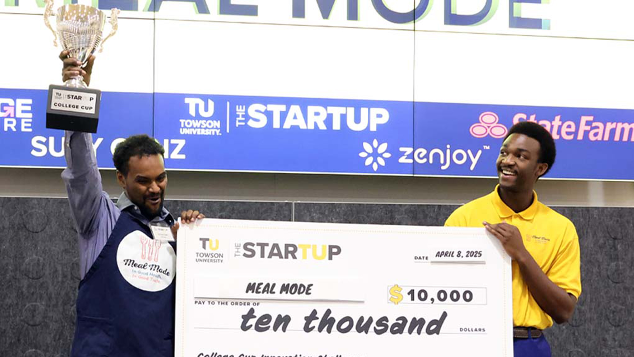 Ahmed Satti and Tasmir Toure