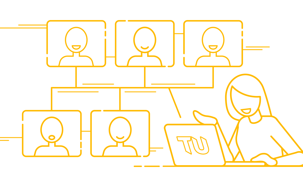 Student Organization Illustration