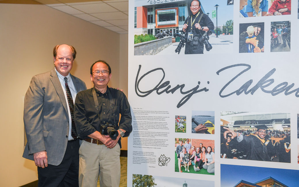 Kanji with Rick Pallansch, Assistant Vice President of Creative Services