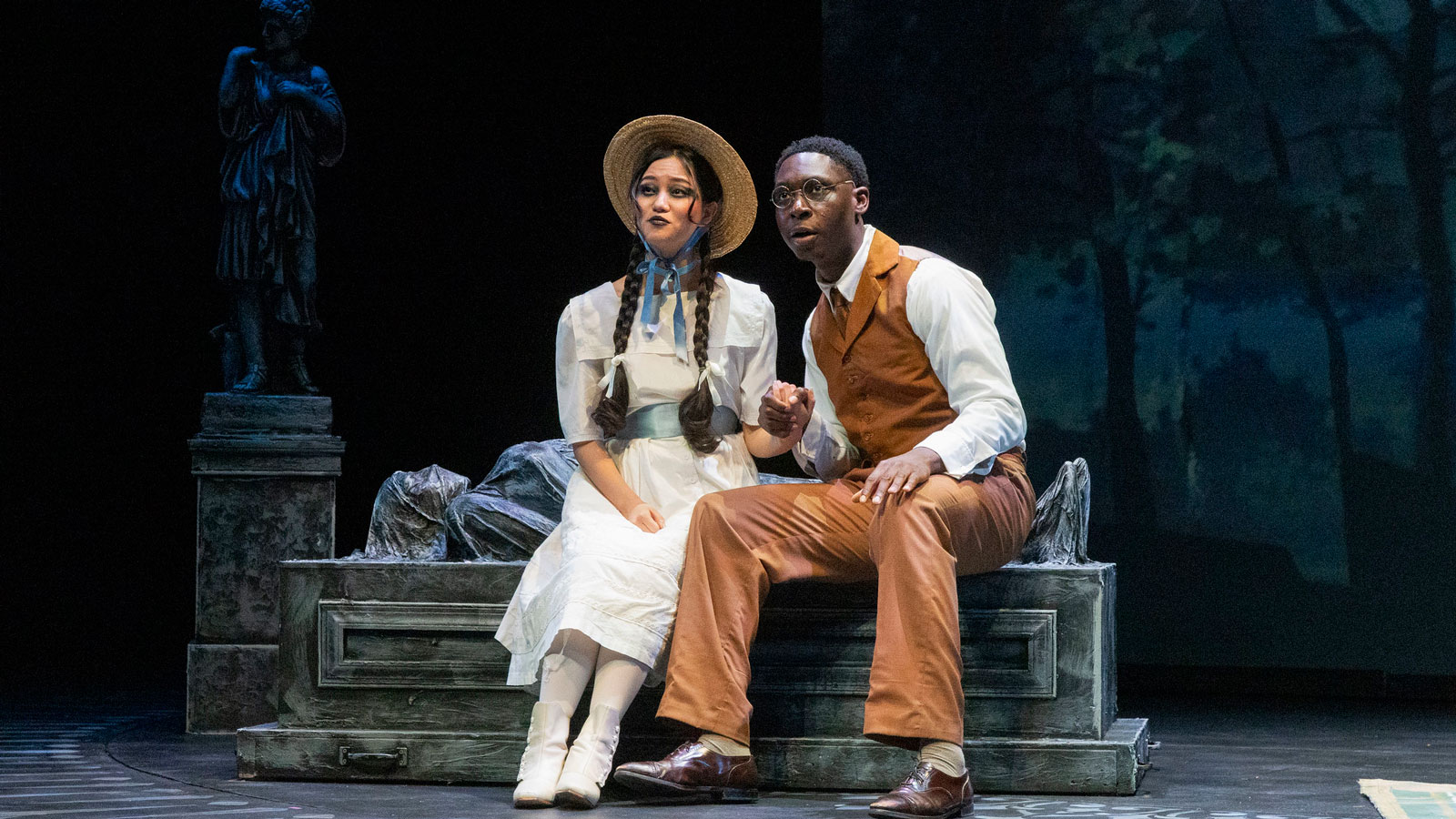 A scene from the second act of TU Theatre Department's production of The Cherry Orchard