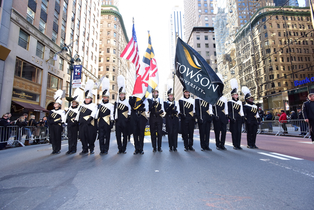 TU Marching Band in New York