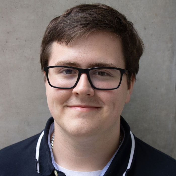 Junior Tyler Hannesson, TU's fourth-ever Goldwater Scholar