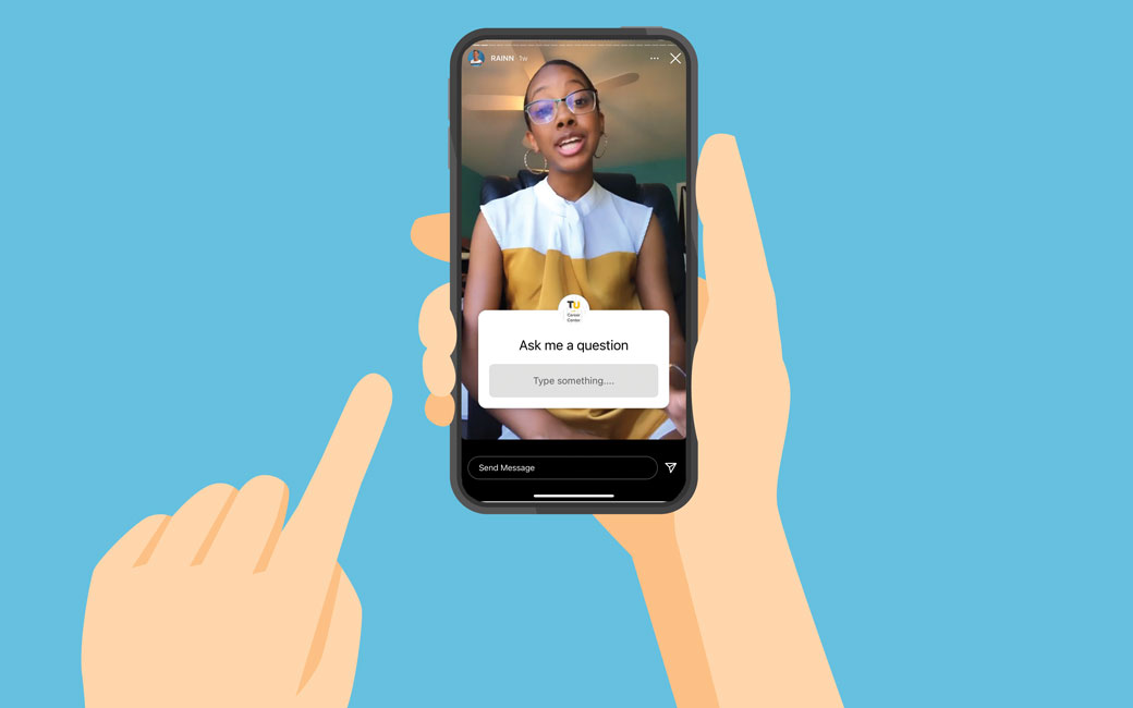 Illustration of the TigerLEAP Instagram Takeover