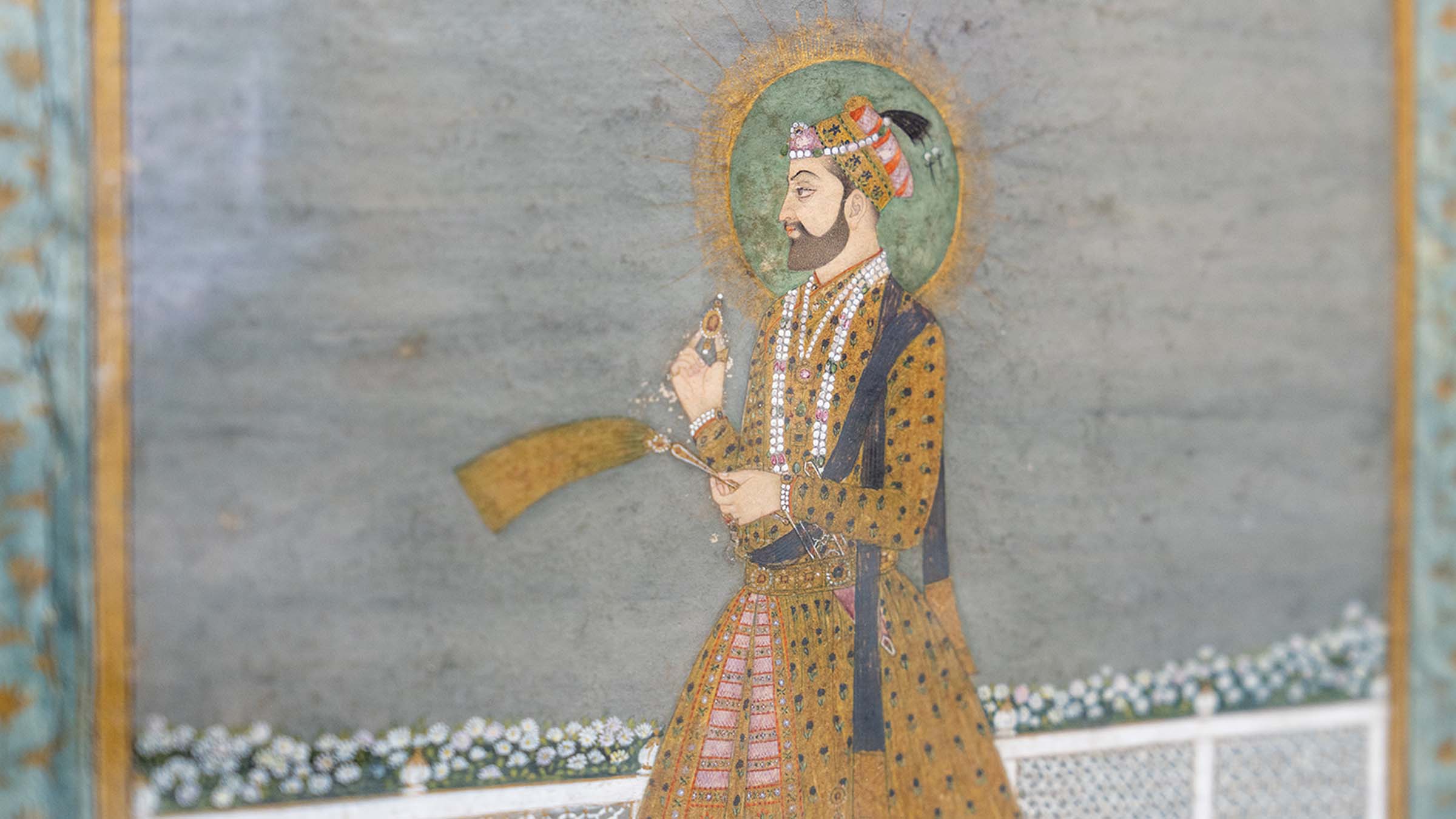 Painting in the Lieberman art collection