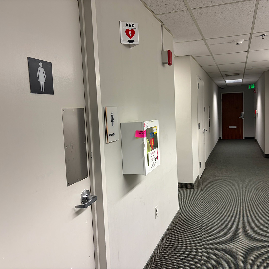5th Floor - Across from Elevators/Next to Womens Restroom