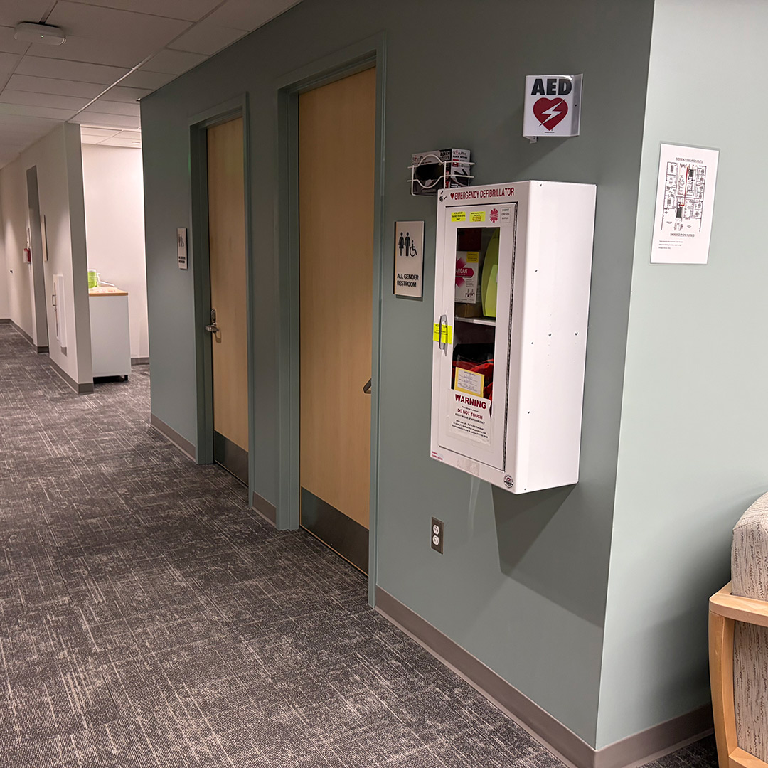 3rd Floor - Next to All Gender Restroom/Lobby