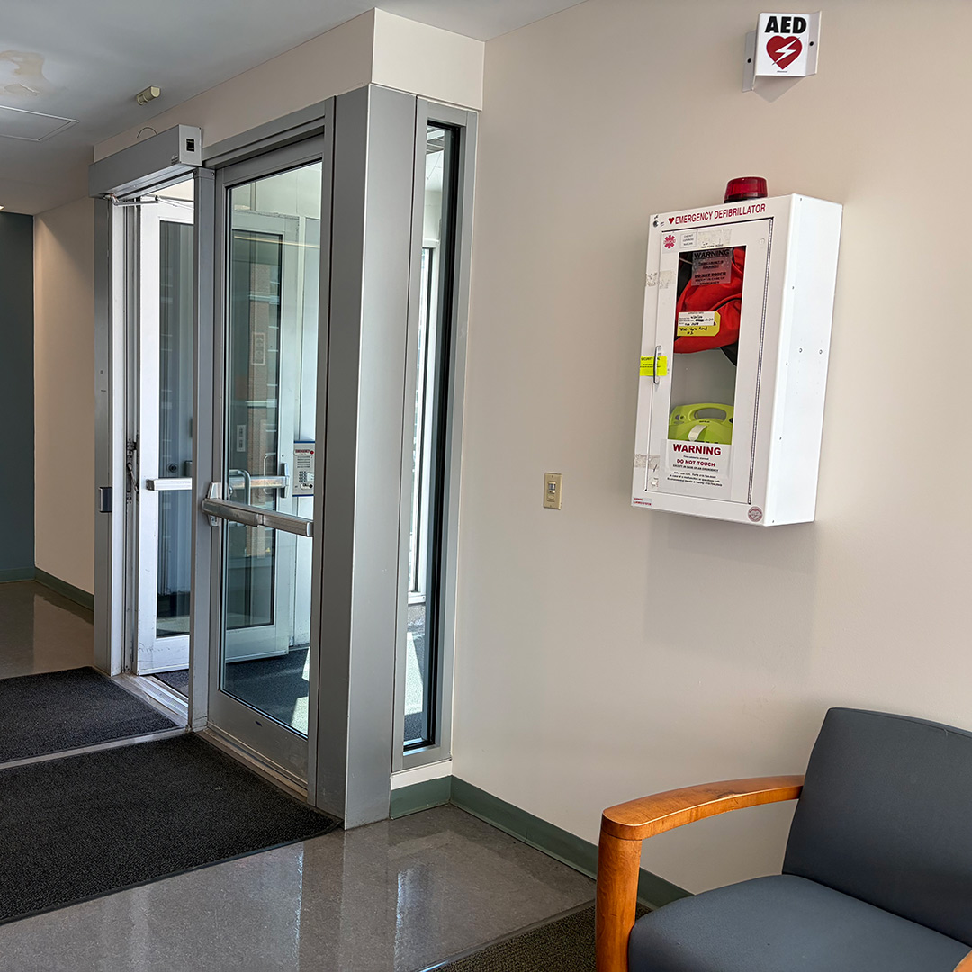 3rd Floor –  Elevator Lobby, Near Garage Bridge