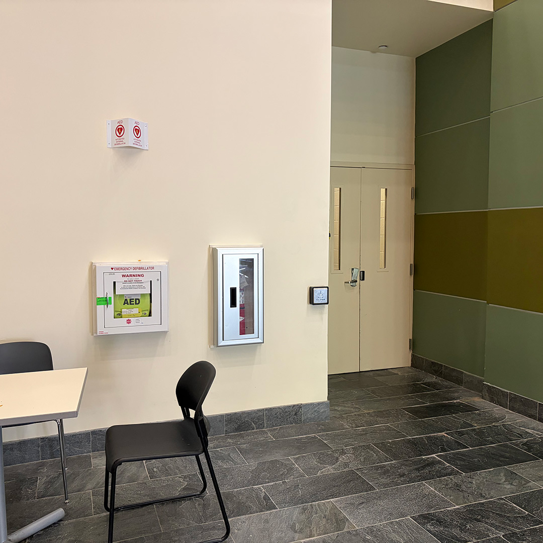 1st Floor – Lobby, by Main Stairwell