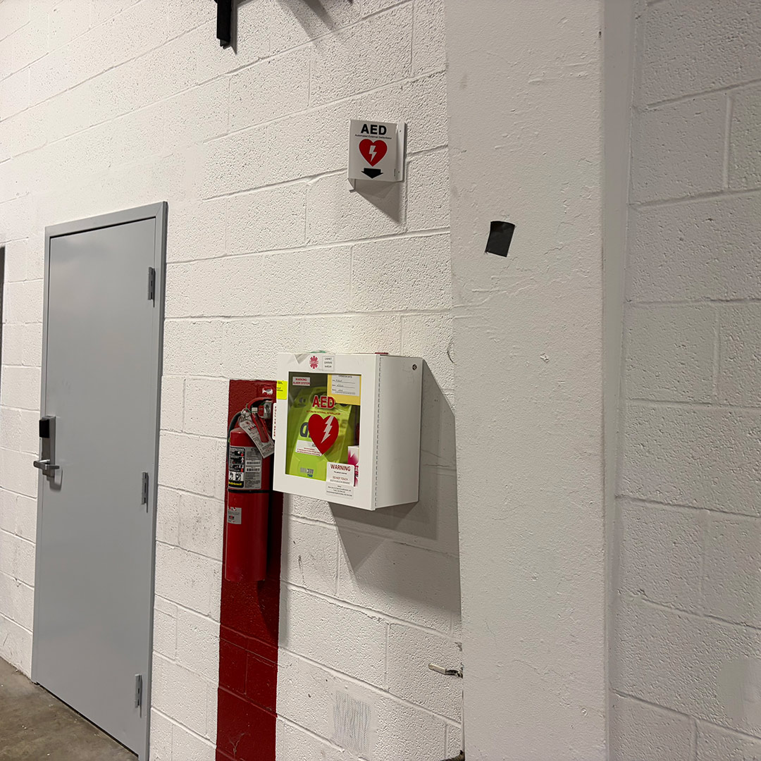 1st Floor – Truck Well at Back Wall