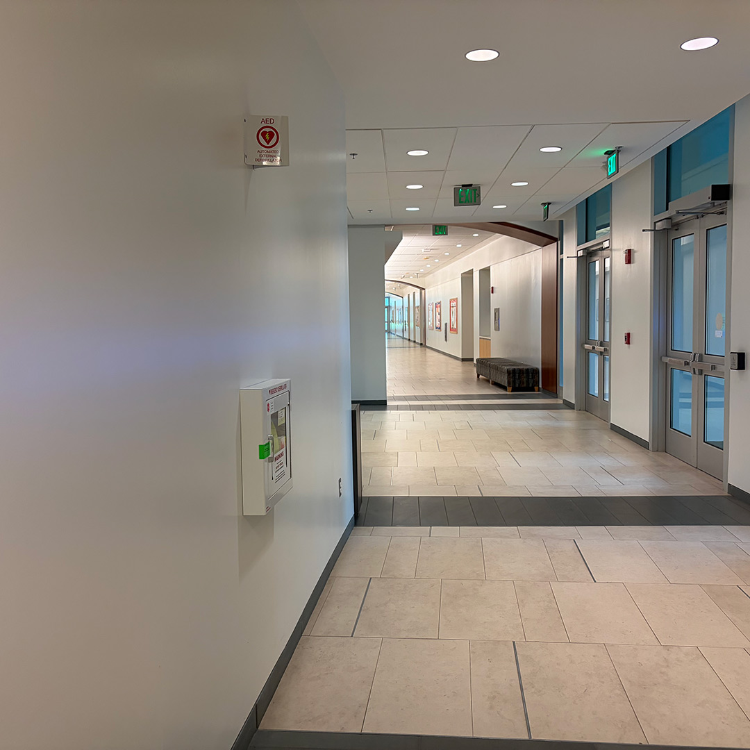 1st Floor – Hallway, near Main Entrance Lobby