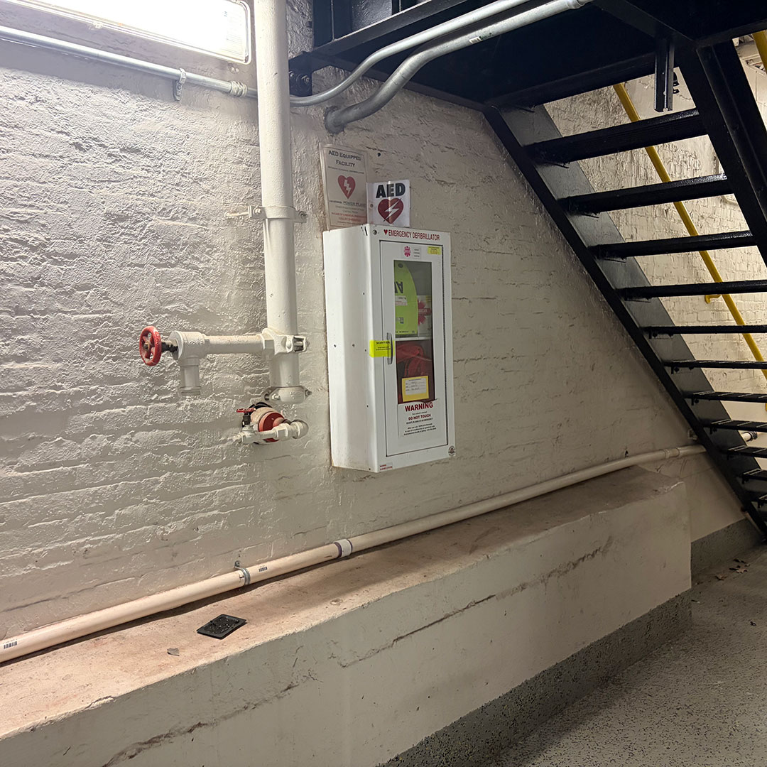 1st Floor – Outside the Control Room (PP 110)