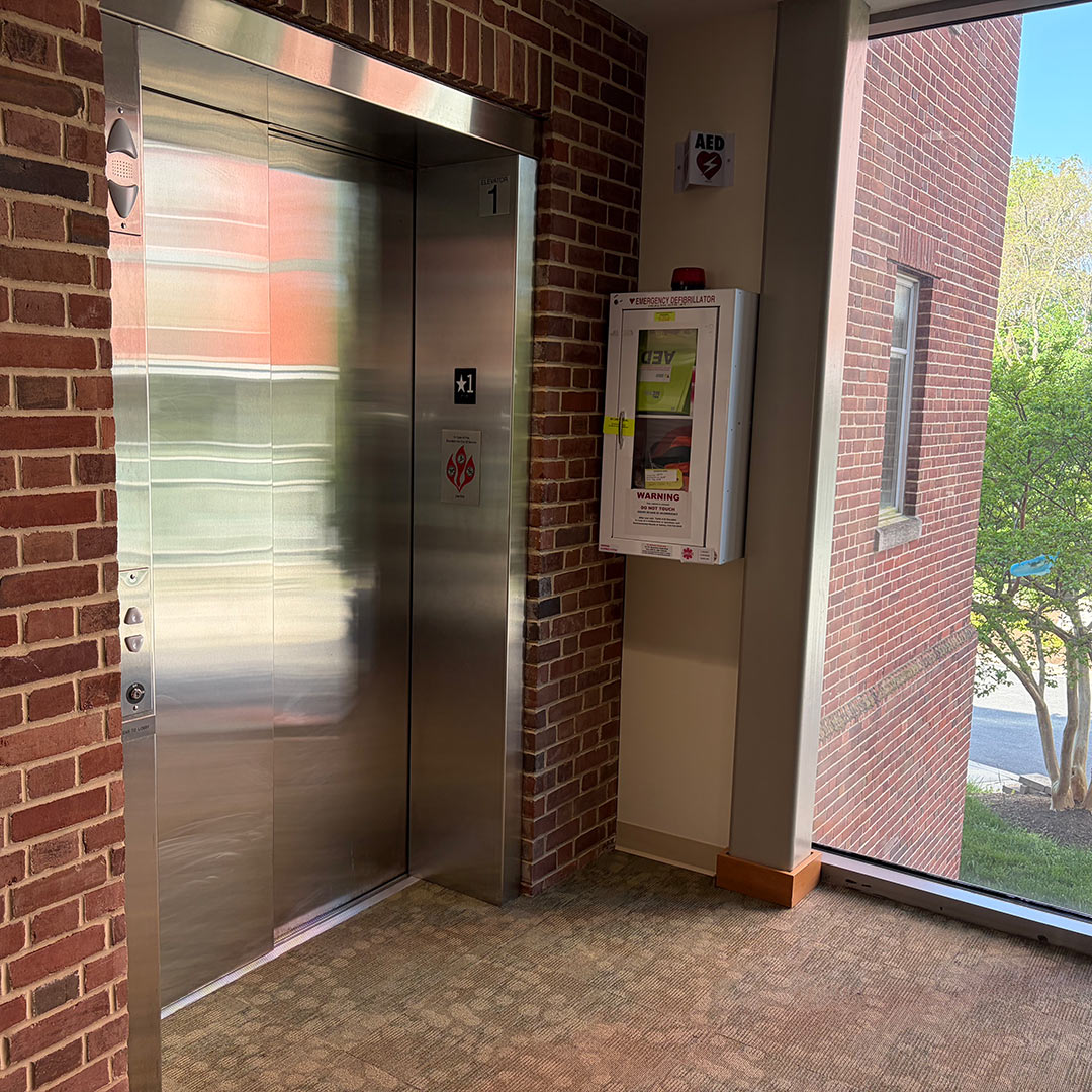 1st Floor – Next to Elevator