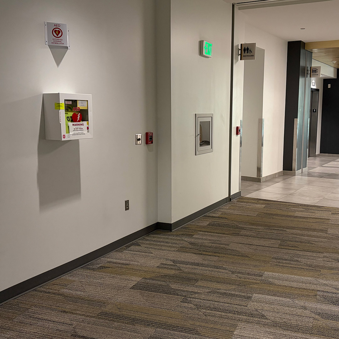 3rd Floor – Near Bathrooms/Elevators across from UU 323A 