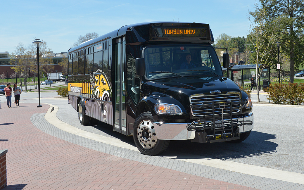 Off Campus Shuttle Bus Service Towson University