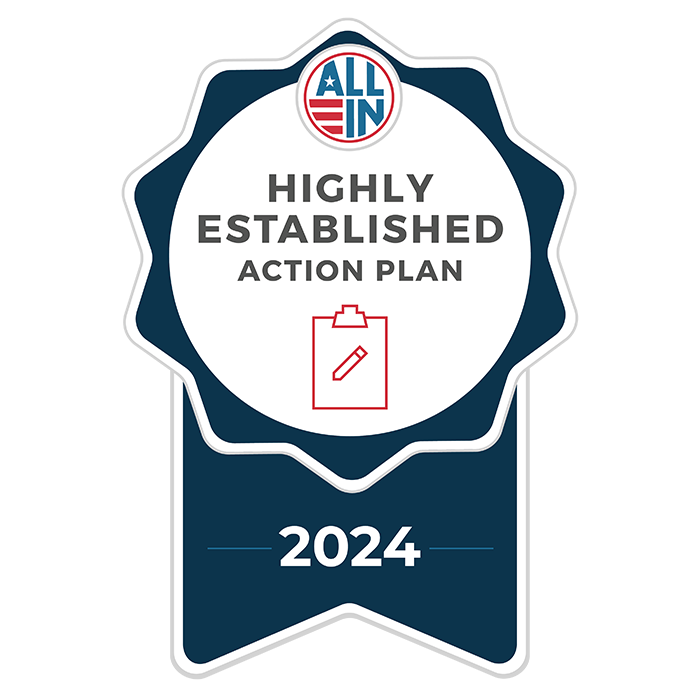 Highly Established Action Plan badge 2024