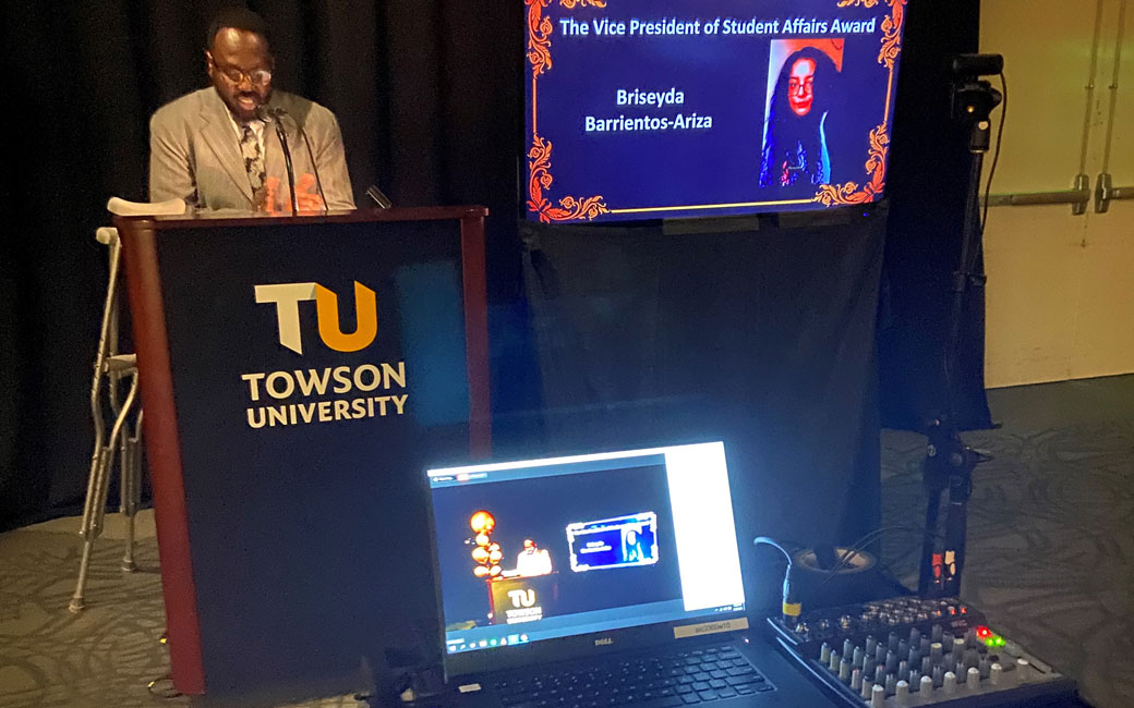 Dr. Vernon Hurte, Towson University's Vice President of Student Affairs
