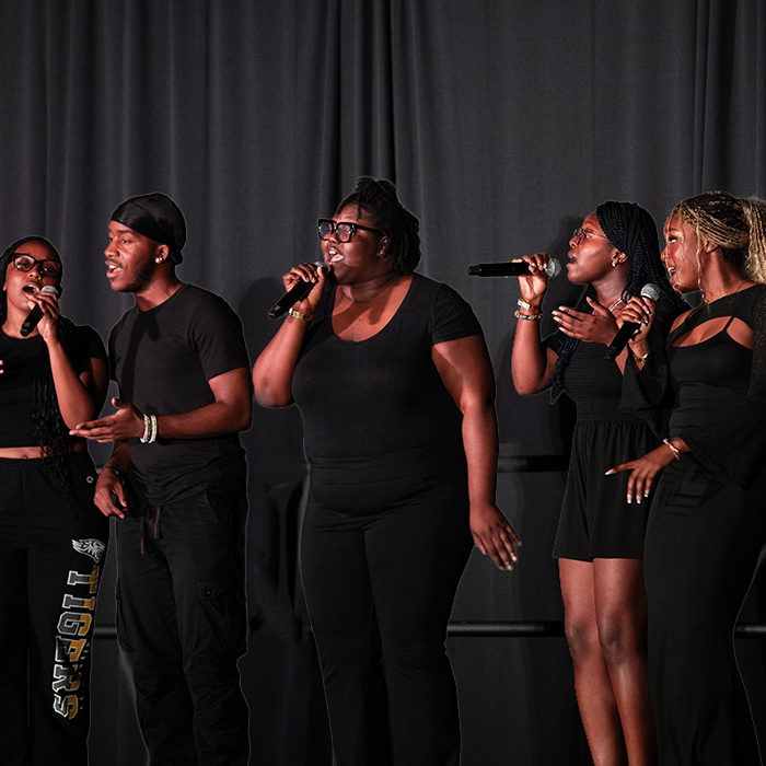 TU Talent show participants